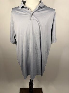 Nike Light Gray Men's Polo golf shirt xxl